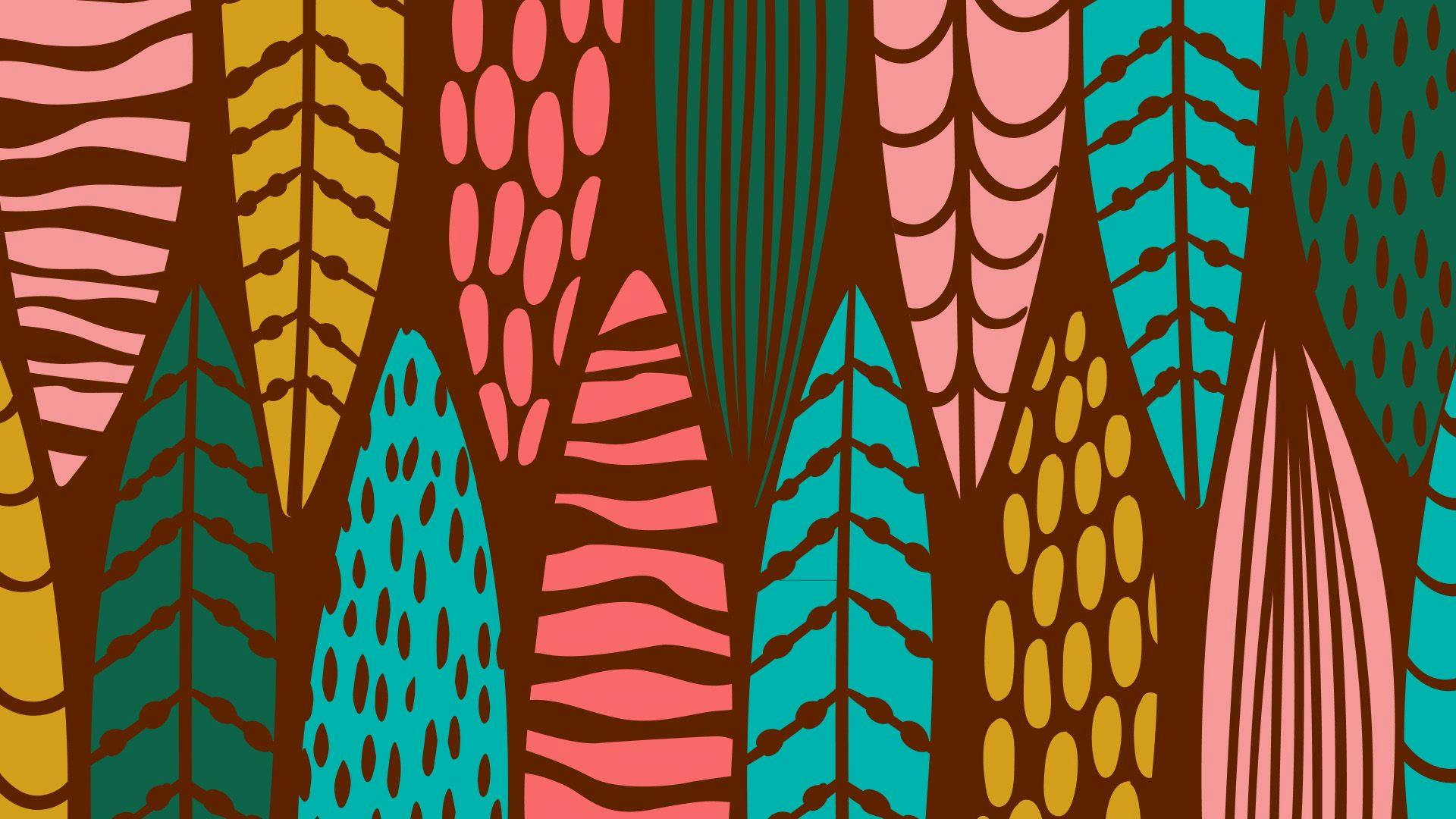 Illustration of leaves 